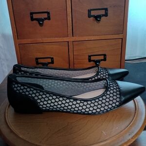 Nine West Black Mesh Women's Shoes_8.5